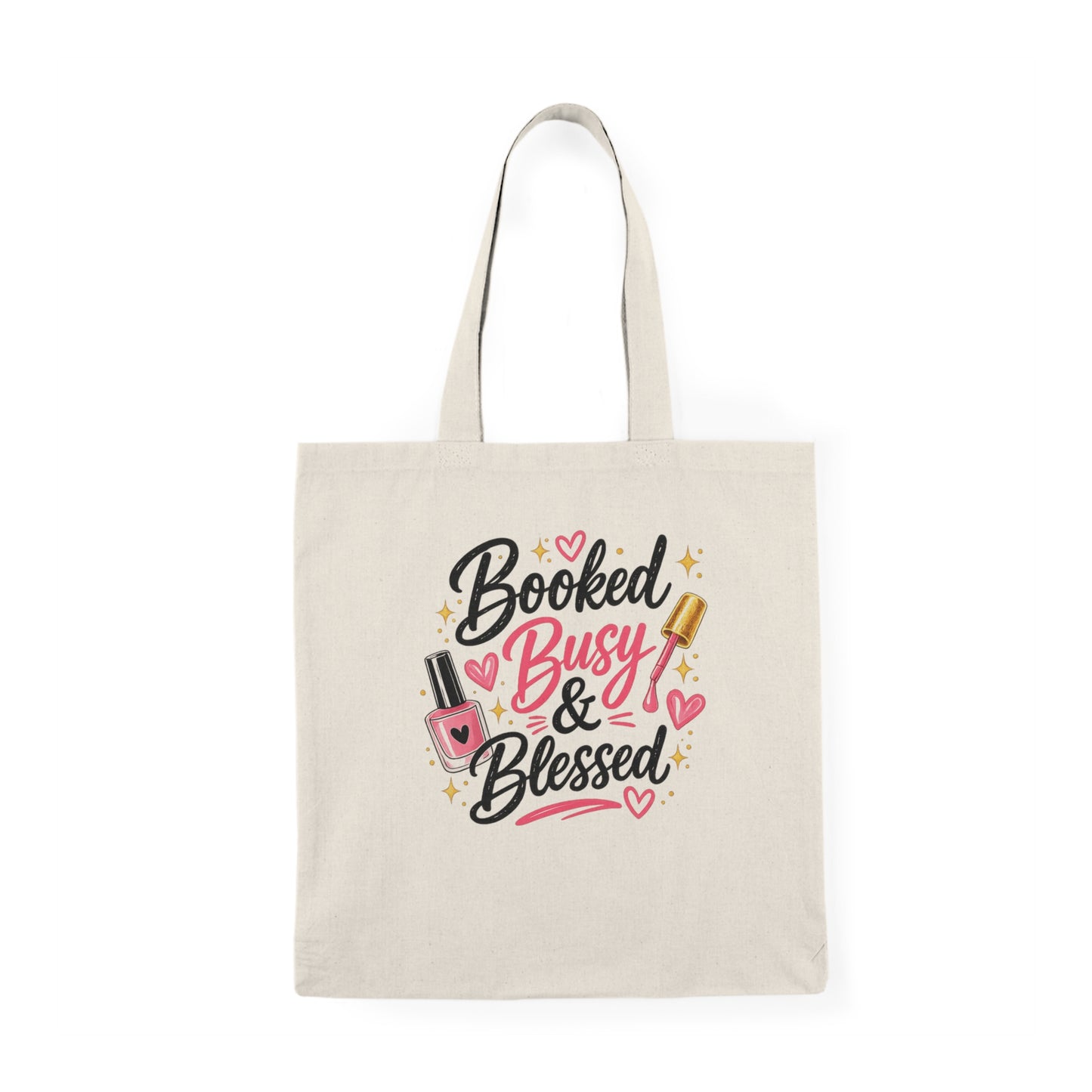 Booked, Busy & Blessed Tote Bag