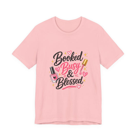 Booked Busy & Blessed T-Shirt